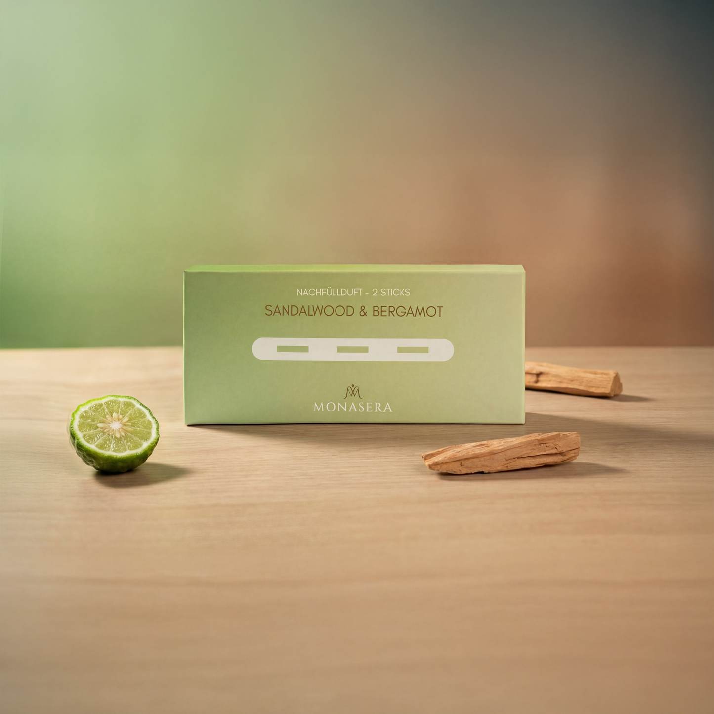 Sandelholz & Bergamotte - 2 Sticks